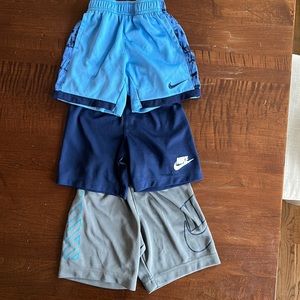 Lot of 3 4T Nike shorts